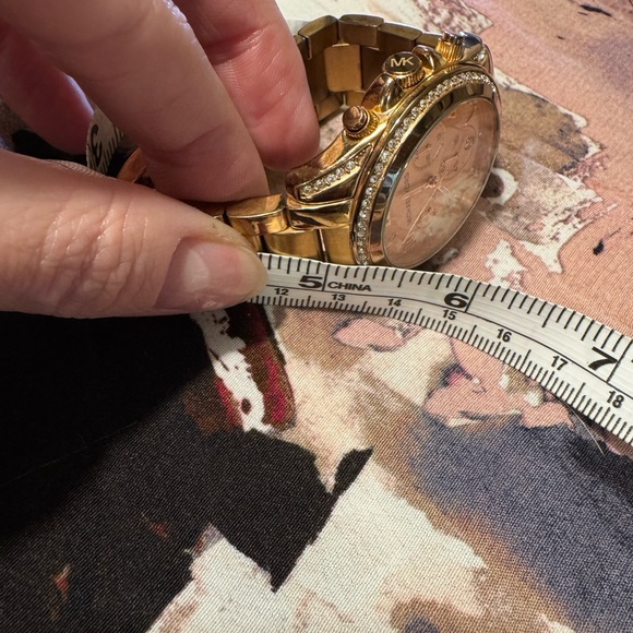 MICHAEL KORS MK5263 Blair All Rose-Gold 39mm Chronograph Watch w/ new battery! - Picture 9 of 11